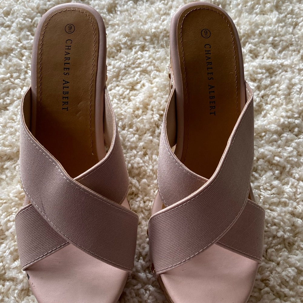 Cream colored wedges